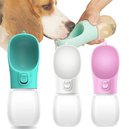 Portable Leakproof Dog Water Bottle for Walking & Travel