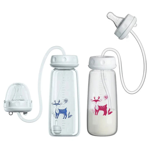 Hands-Free Anti-Colic Baby Feeding Bottle